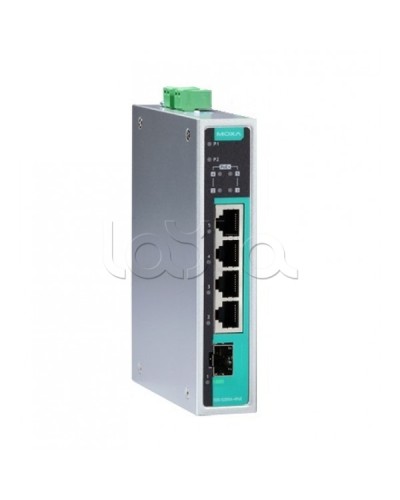 Коммутатор PoE 5-портовый Moxa EDS-G205A-4PoE-1GSFP в Самаре Коммутаторы Pintop.ru