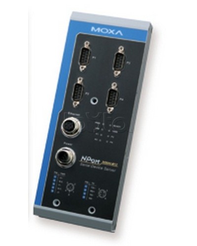 Сервер 4-портовый RS-232/422/485 в Ethernet Moxa NPort 5450AI-M12 в Самаре Дополнительное оборудование для ОПС Pintop.ru