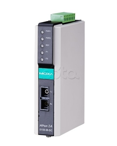 Сервер 1-портовый RS-232/422/485 в Ethernet Moxa NPort IA-5150I-S-SC в Самаре Дополнительное оборудование для ОПС Pintop.ru