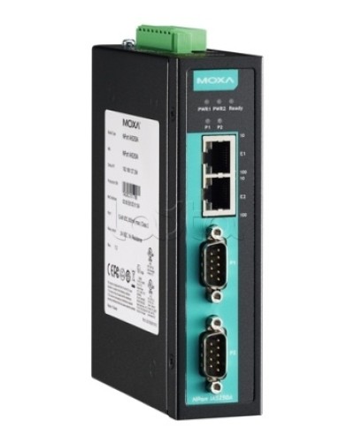 Сервер 2-портовый RS-232/422/485 в Ethernet Moxa NPort IA-5250AI-IEX в Самаре Дополнительное оборудование для ОПС Pintop.ru