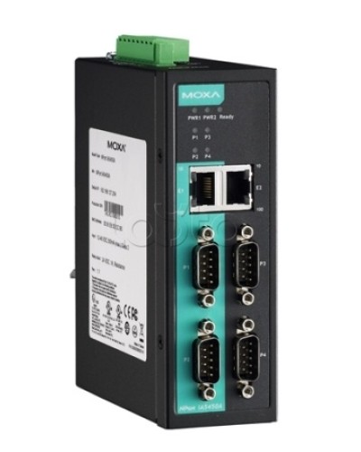 Сервер 4-портовый RS-232/422/485 в Ethernet Moxa NPort IA-5450AI в Самаре Дополнительное оборудование для ОПС Pintop.ru