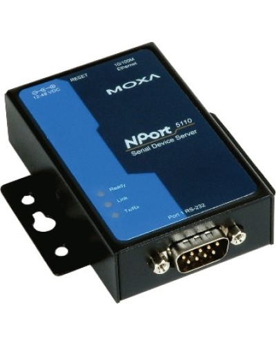 Сервер 1-портовый RS-232 в Ethernet Moxa NPort 5110 в Самаре Дополнительное оборудование для ОПС Pintop.ru