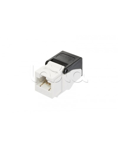 Модуль Keystone Jack RJ-45 категория 6 неэкранированный NIKOMAX NMC-KJUE2-NT-WT в Самаре Модули Keystone Pintop.ru