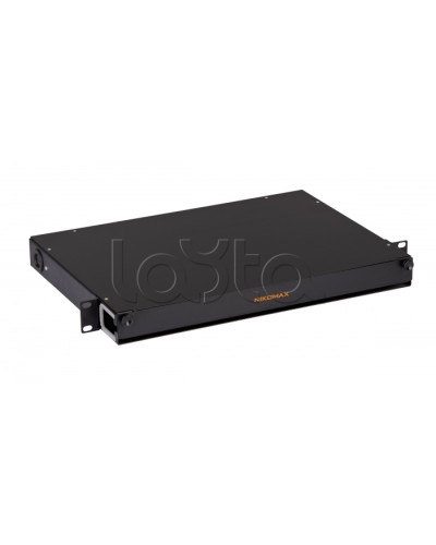 Органайзер оптический 19, 1U NIKOMAX NMC-OKFP-SL-1U-BK в Самаре Кабельные органайзеры Pintop.ru