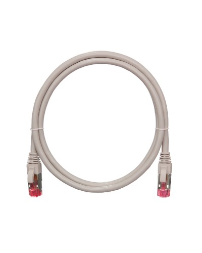 Шнур коммутационный 2хRJ45/8P8C S/FTP кат.6A (NMC-PC4SA55B-050-GY) NIKOMAX (5 м) в Самаре Патчкорды (медные) Pintop.ru