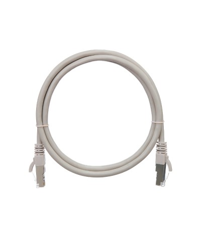 Шнур коммутационный 2хRJ45/8P8C F/UTP кат.5е (NMC-PC4SD55B-030-GY) NIKOMAX (3 м) в Самаре Патчкорды (медные) Pintop.ru