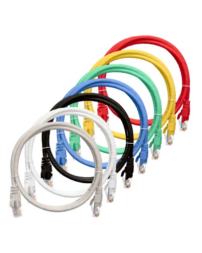 Шнур коммутационный 2хRJ45/8P8C U/UTP кат.5е (NMC-PC4UD55B-050-GN) NIKOMAX (5 м) в Самаре Патчкорды (медные) Pintop.ru