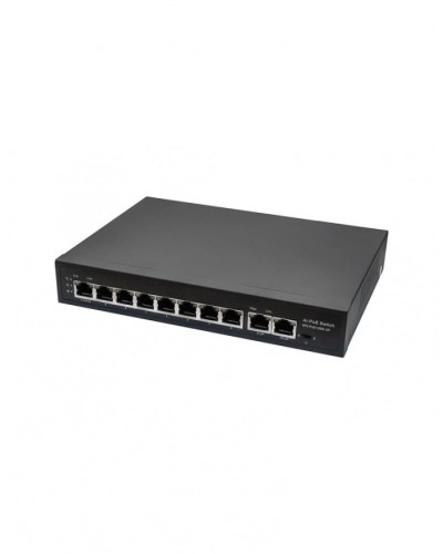 PoE коммутатор Fast Ethernet на 10 RJ45 портов NST NS-SW-8F2G-P в Самаре Коммутаторы Pintop.ru