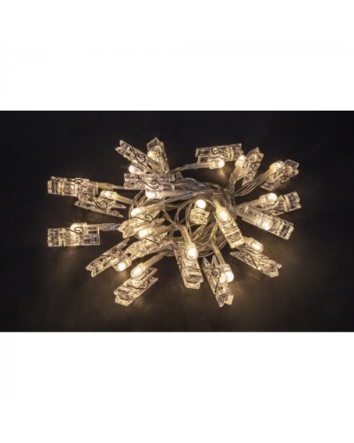 Гирлянда Navigator 95 067 NGF-D048-01 (прищепки CW 4.5м) в Самаре Источники света(Лампы) Pintop.ru