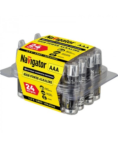 Элемент питания Navigator 94 787 NBT-NE-LR03-BOX24 в Самаре Электротехническое оборудование Pintop.ru