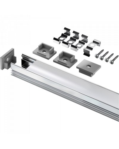 Профиль Navigator 95 327 NPR-02-SET накладной с рассеивателем в Самаре Монтажные материалы Pintop.ru