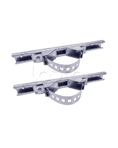 Комплект крепления на столб для ком-ров 200-300 мм OSNOVO в Самаре Кронштейны и адаптеры для камер и мониторов Pintop.ru