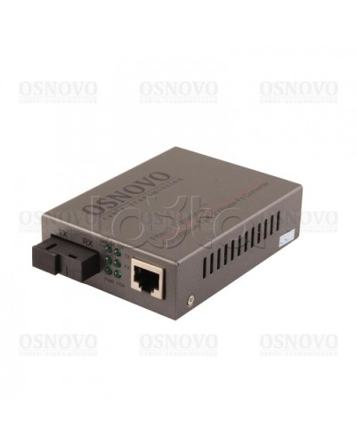 Медиаконвертер Fast Ethernet OSNOVO OMC-100-11S5a в Самаре Медиаконвертеры Pintop.ru