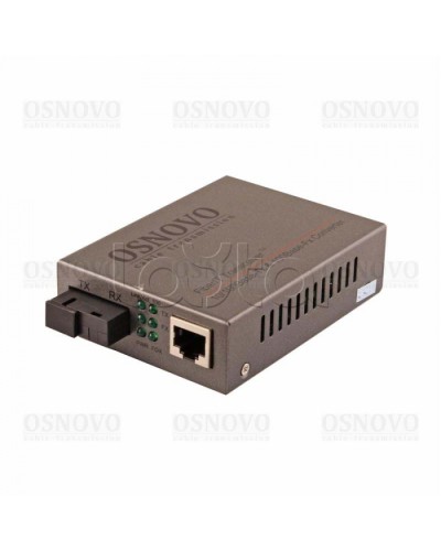 Медиаконвертер Fast Ethernet OSNOVO OMC-100-11S5b в Самаре Медиаконвертеры Pintop.ru
