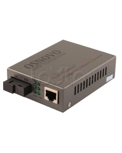 Медиаконвертер оптический OSNOVO OMC-100-21S5b в Самаре Медиаконвертеры Pintop.ru