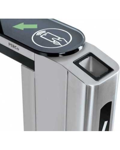 Передняя панель скоростного прохода PERCo-ST-01 со встроенным сканером штрихкода PERCo-FP01Q.1 в Самаре Ограждения Pintop.ru