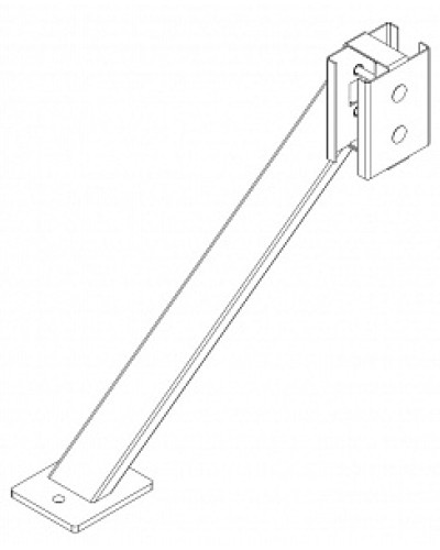 Упор PERCo-MB-16.9 в Самаре Дополнительное оборудование для СКУД Pintop.ru