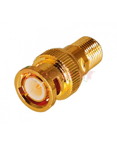 Переход гнездо F - штекер BNC GOLD (50шт/уп) PROCONNECT 05-3201-1 в Самаре Коннекторы Pintop.ru