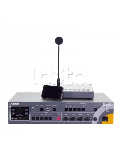 Система оповещения комбинированная 480Вт ROXTON SX-480N в Самаре Система оповещения и трансляции Roxton Pintop.ru