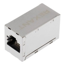 Адаптер проходной FTP RJ-45(8P8C), CAT 6 REXANT 03-0109