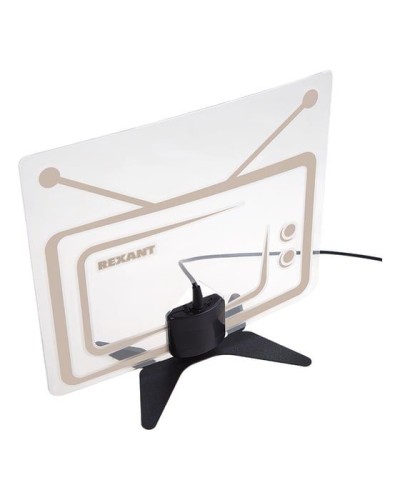 Антенна комнатная «Активная» для цифрового телевидения DVB-T2, Ag-717 REXANT 34-0717 в Самаре Системы видеонаблюдения Pintop.ru