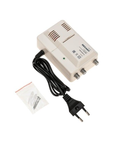 Антенный усилитель ТВ сигнала на 2 выхода, RX-200 REXANT 34-0772 в Самаре Системы видеонаблюдения Pintop.ru