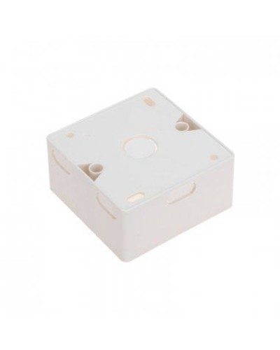 Короб накладной для лицевых панелей 80х80 под 2 модуля 45х22,5 Mosaic 03-0126 в Самаре Распределительные коробки Pintop.ru