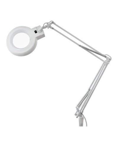 Лупа на струбцине круглая настольная 8Х с подсветкой REXANT (31-0021) в Самаре Монтажные материалы Pintop.ru