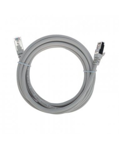 Патч-корд F/UTP, CAT 6, RJ45-RJ45, 26AWG, LSZH, серый, 3м REXANT 02-0210-3 в Самаре Патчкорды (медные) Pintop.ru