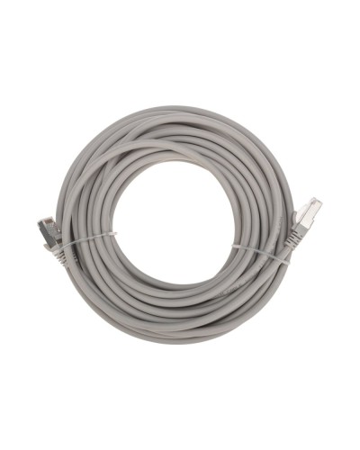Патч-корд S/FTP, CAT 6A (10G), RJ45-RJ45, 28AWG, LSZH, серый, 10м REXANT 02-0390-10 в Самаре Патчкорды (медные) Pintop.ru