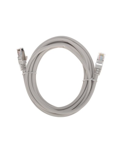 Патч-корд S/FTP, CAT 6A (10G), RJ45-RJ45, 28AWG, LSZH, серый, 3м REXANT 02-0390-3 в Самаре Патчкорды (медные) Pintop.ru