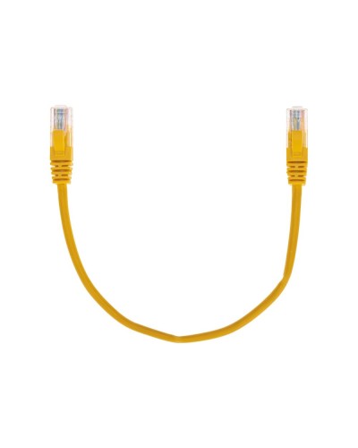 Патч-корд U/UTP, CAT 5e, RJ45-RJ45, 26AWG, LSZH, желтый, 0,3м REXANT 02-0105-03 в Самаре Патчкорды (медные) Pintop.ru
