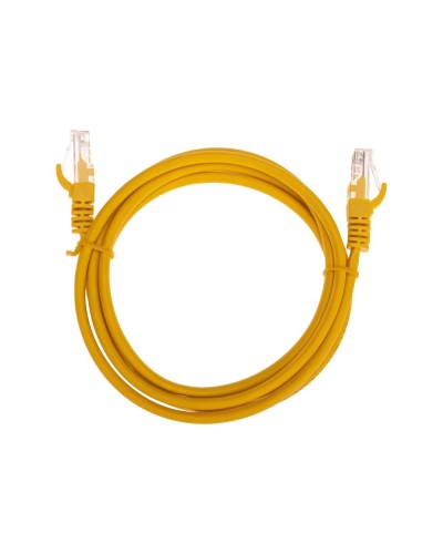 Патч-корд U/UTP, CAT 5e, RJ45-RJ45, 26AWG, LSZH, желтый, 1,5м REXANT 02-0105-105 в Самаре Патчкорды (медные) Pintop.ru