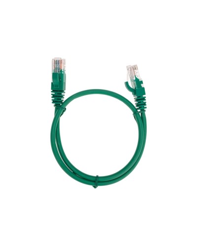 Патч-корд U/UTP, CAT 5e, RJ45-RJ45, 26AWG, LSZH, зеленый, 0,5м REXANT 02-0106-05 в Самаре Патчкорды (медные) Pintop.ru