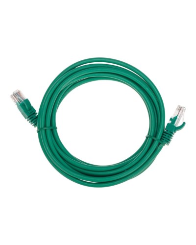 Патч-корд U/UTP, CAT 5e, RJ45-RJ45, 26AWG, LSZH, зеленый, 3м REXANT 02-0106-3 в Самаре Патчкорды (медные) Pintop.ru