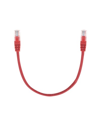 Патч-корд U/UTP, CAT 5e, RJ45-RJ45, 26AWG, LSZH, красный, 0,3м REXANT 02-0103-03 в Самаре Патчкорды (медные) Pintop.ru