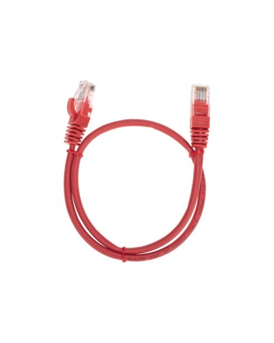 Патч-корд U/UTP, CAT 5e, RJ45-RJ45, 26AWG, LSZH, красный, 0,5м REXANT 02-0103-05 в Самаре Патчкорды (медные) Pintop.ru