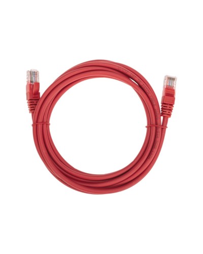 Патч-корд U/UTP, CAT 5e, RJ45-RJ45, 26AWG, LSZH, красный, 3м REXANT 02-0103-3 в Самаре Патчкорды (медные) Pintop.ru