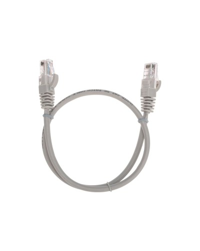 Патч-корд U/UTP, CAT 5e, RJ45-RJ45, 26AWG, LSZH, серый, 0,5м REXANT 02-0100-05 в Самаре Патчкорды (медные) Pintop.ru