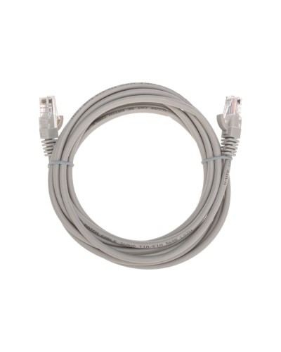 Патч-корд U/UTP, CAT 5e, RJ45-RJ45, 26AWG, LSZH, серый, 3м REXANT 02-0100-3 в Самаре Патчкорды (медные) Pintop.ru