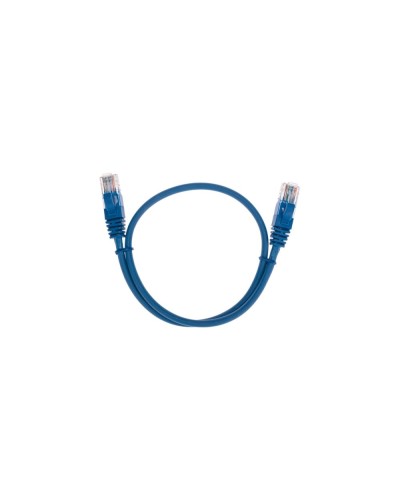 Патч-корд U/UTP, CAT 5e, RJ45-RJ45, 26AWG, LSZH, синий, 0,5м REXANT 02-0104-05 в Самаре Патчкорды (медные) Pintop.ru