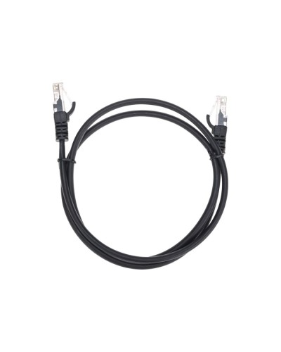 Патч-корд U/UTP, CAT 5e, RJ45-RJ45, 26AWG, LSZH, черный, 1м REXANT 02-0102-1 в Самаре Патчкорды (медные) Pintop.ru
