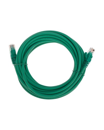 Патч-корд U/UTP, CAT 6, RJ45-RJ45, 26AWG, LSZH, зеленый, 5м REXANT 02-0296-5 в Самаре Патчкорды (медные) Pintop.ru