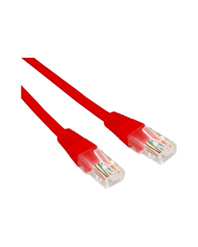 Патч-корд U/UTP, CAT 6, RJ45-RJ45, 26AWG, LSZH, красный, 0,3м REXANT 02-0293-03 в Самаре Патчкорды (медные) Pintop.ru