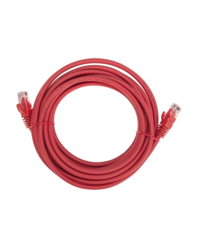 Патч-корд U/UTP, CAT 6, RJ45-RJ45, 26AWG, LSZH, красный, 5м REXANT 02-0293-5 в Самаре Патчкорды (медные) Pintop.ru