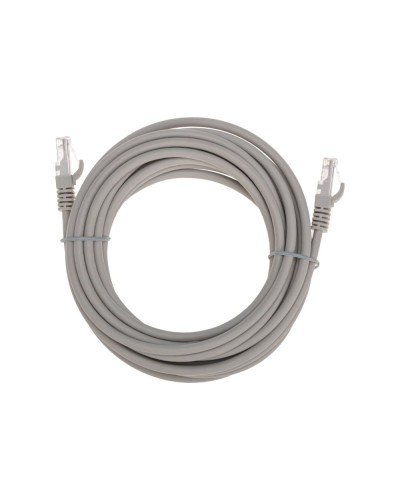 Патч-корд U/UTP, CAT 6, RJ45-RJ45, 26AWG, LSZH, серый, 5м REXANT 02-0290-5 в Самаре Патчкорды (медные) Pintop.ru