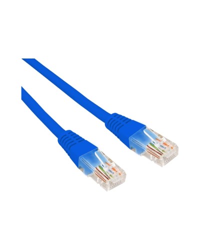 Патч-корд U/UTP, CAT 6, RJ45-RJ45, 26AWG, LSZH, синий, 0,3м REXANT 02-0294-03 в Самаре Патчкорды (медные) Pintop.ru
