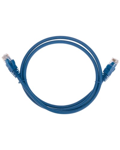Патч-корд U/UTP, CAT 6, RJ45-RJ45, 26AWG, LSZH, синий, 1м REXANT 02-0294-1 в Самаре Патчкорды (медные) Pintop.ru