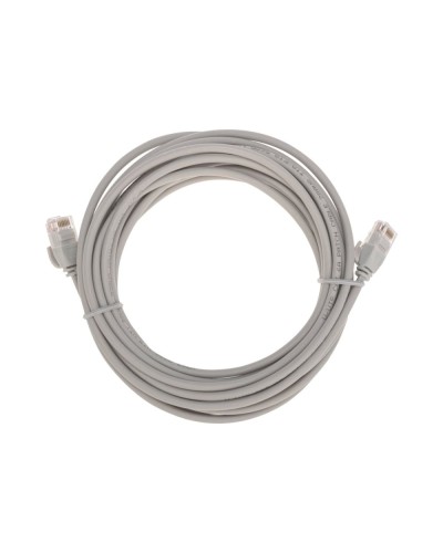 Патч-корд U/UTP, CAT 6A (10G), RJ45-RJ45, 28AWG, LSZH, серый, 5м REXANT 02-0380-5 в Самаре Патчкорды (медные) Pintop.ru