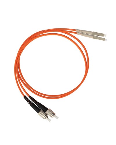 Патч-корд оптический переходной (MM), 50/125 (OM2), LC/UPC-FC/UPC, (Duplex), LSZH, 1м 50-3267 в Самаре Патч-корды оптические Pintop.ru